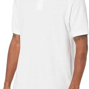 Men's Regular-Fit Cotton Pique Polo Shirt