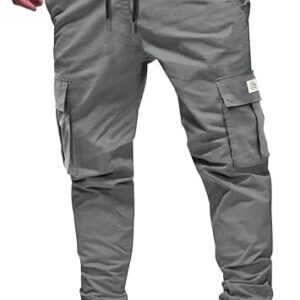 Cargo Work Trousers Mens Casual Work Pants